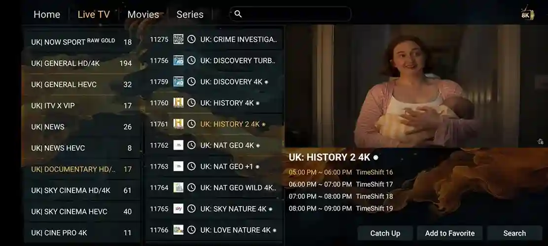 Preview 6 - Falcon TV Premium IPTV Subscription